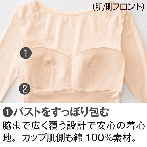 肌側フロント(写真の商品は、同シリーズのUE-1411です)