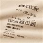 背中側の洗濯表示はチクチクしないよう、プリント