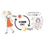 日中の外出～おやすみ中まで24時間OK