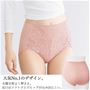 AK■人気NO.2のデザイン■<br>お腹を程よくおさえ、足口ゴムでヒップがはみ出にくい。