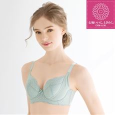 内向きバストのスレンダーフィット&reg;ブラ(ソフトワイヤー入り・3/4カップ)