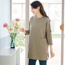 さらっと快適なポケット付きTシャツ(UVカット・接触冷感・吸汗・速乾)
