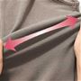 伸びやかなストレッチ性ではきやすく快適な着心地。<br>※イメージ