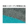 和紙×コラーゲン加工糸<br>外側に和紙、内側にコラーゲンを特殊加工した糸を使用した5本指ソックスです。
