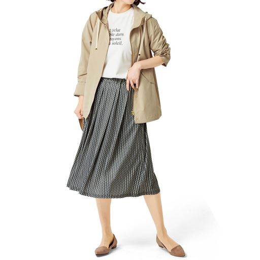 ベージュ コーディネート例