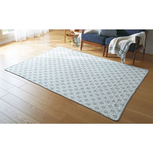 グレー(横200×縦140cm)<br>ラグとしても。