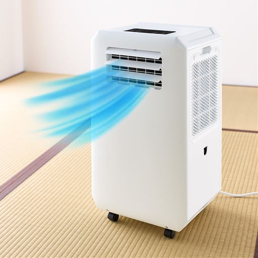 水を入れてコンセントに挿すだけ!エアコンが設置できない部屋や客間も涼しく!