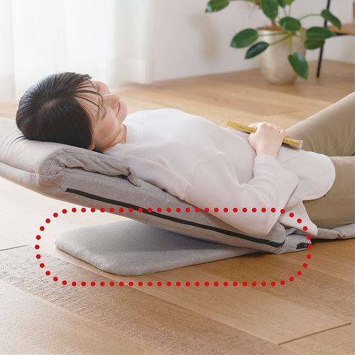 転倒防止ストッパー付き。