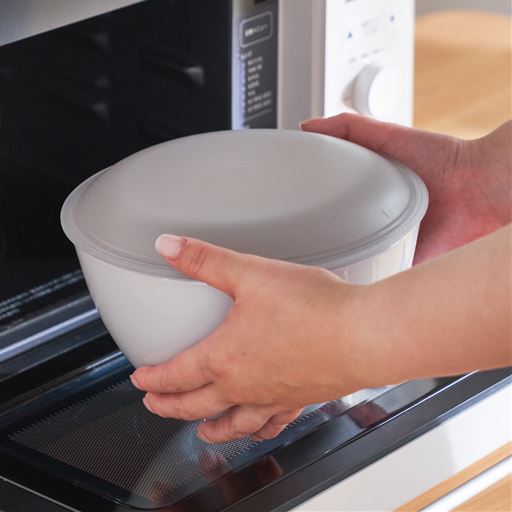 電子レンジ加熱はもちろん冷凍保存にも対応。
