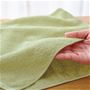 D (若草色)<br>使い始めから毛羽も気にならず、しっかり吸水します。
