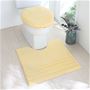 ペールイエロー ※商品はフタカバーです。<br>※トイレマットはCG-521、便座シートはCG-665を使用