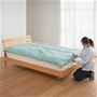 使い方(6)<br>足元のスナップボタンを留めれば完成!