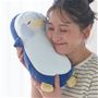 お腹部分に接触冷感素材! 背部はとろふわモチモチの触り心地。