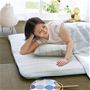 ブルー ※商品はパッドシーツです。<br>ニオイも汗も気にしない! サラッと快適な綿しじら。