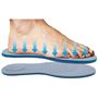 ムテキインソールが体圧を分散!<br>※イメージ