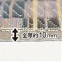 中材に約10mmのウレタンを使用。