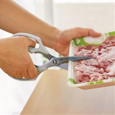 冷凍肉にも食い込むムテキバサミ