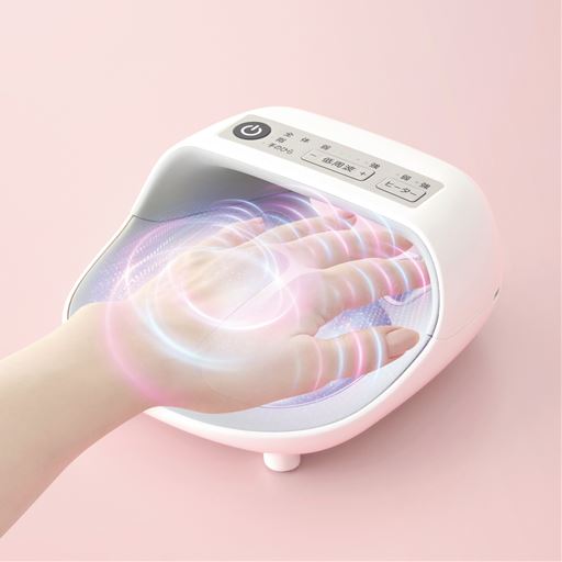 電流のビリビリ感が苦手な人も強い刺激が好みの人も使いやすい!低周波の強さは10段階から選べます ※イメージ