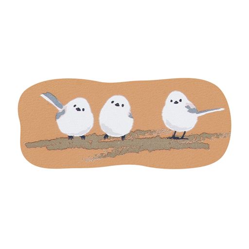 かわいらしいシマエナガ柄で気分も上がります。