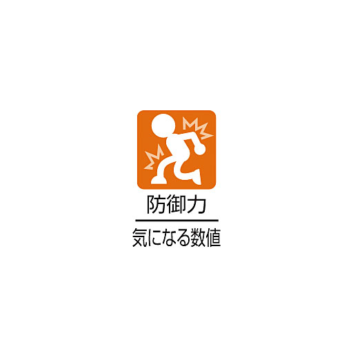 防御力<br>気になる数値