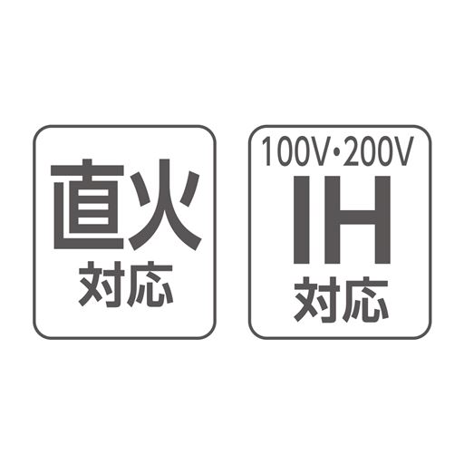 直火対応/IH対応(100V,200V)