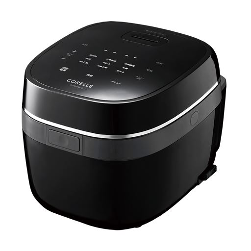 こびりつきにくさ長続き<br>話題のCORELLE炊飯器