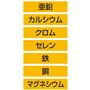 ミネラル7種