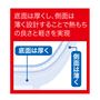 底面は厚く側面は薄く設計することで、熱持ちの良さと軽さを実現!