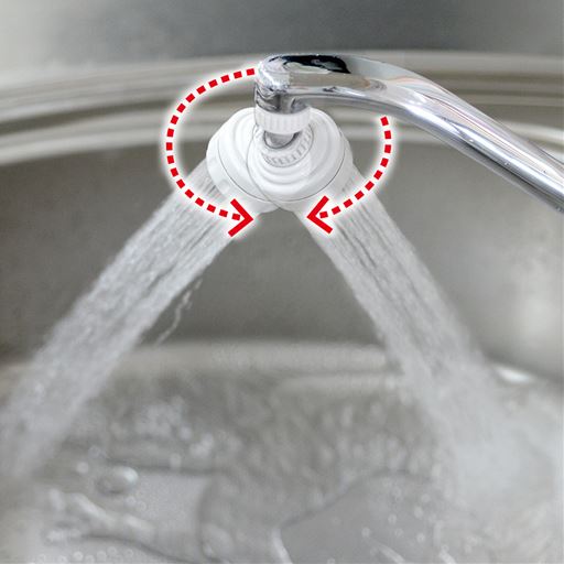 首振り節水キッチンシャワー