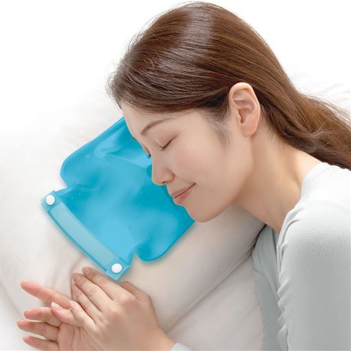 冷凍いらずですぐ使える! 氷のうヘッドクーラーです。