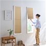 ベージュ(幅35×丈135cm)<br>見た目すっきり! 暑い日差しもしっかり遮る小窓用シェード。
