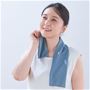 ブルー<br>クールタオルとしても使える!