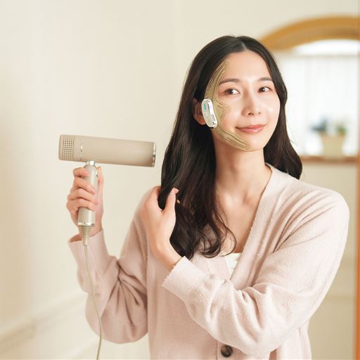 ドライヤー中に<br>※着用イメージ