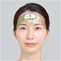 気になる部分をトータルケア<br>おでこに<br>※着用イメージ