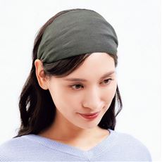 しっとりシルクヘアターバン