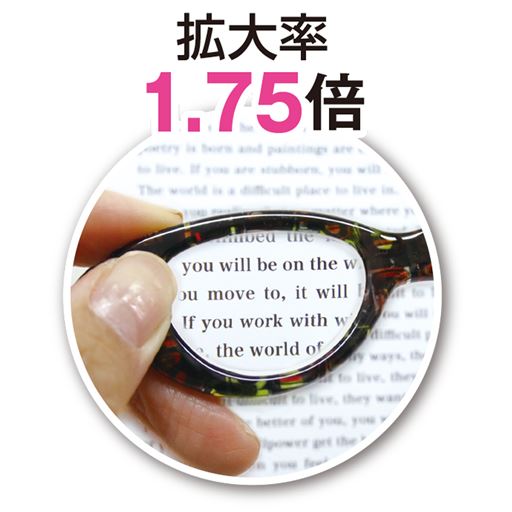 拡大率1.75倍