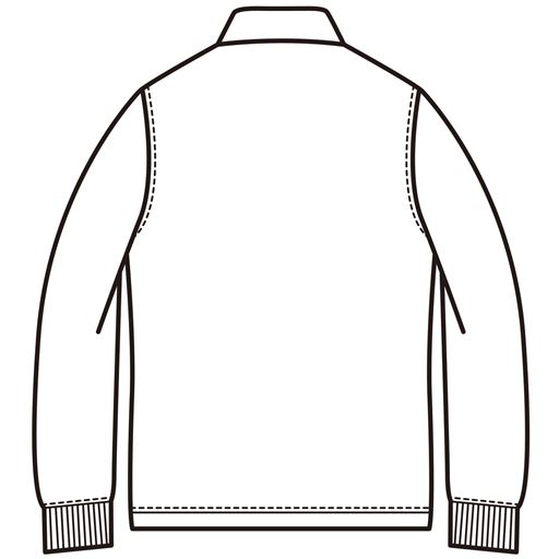 (ブルゾン)バックスタイル