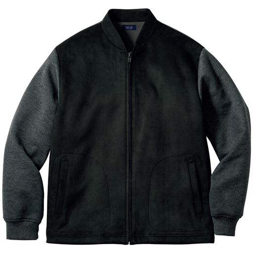 (ブルゾン)ブラック<br>左胸部分には内ポケット付き