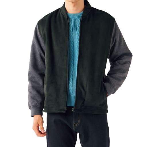 (ブルゾン)ブラック コーディネート例