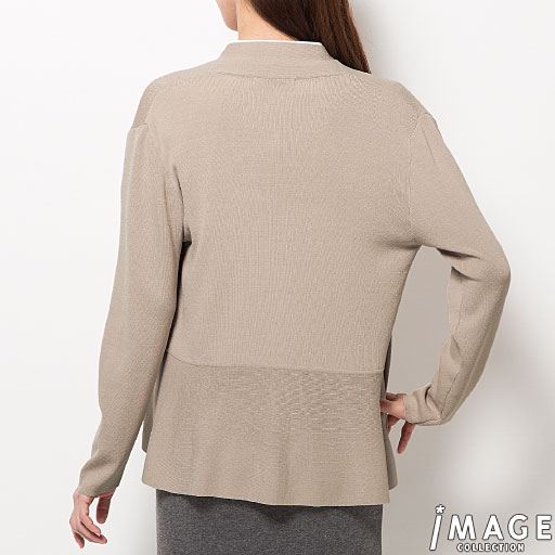 ジャケット風カーディガン セシール Cecile