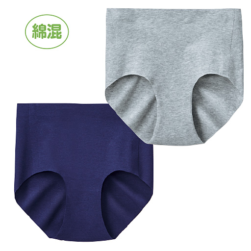 制服に響かないショーツ 綿混 セシール Cecile 制服に響かないショーツ 綿混 セシール Cecile