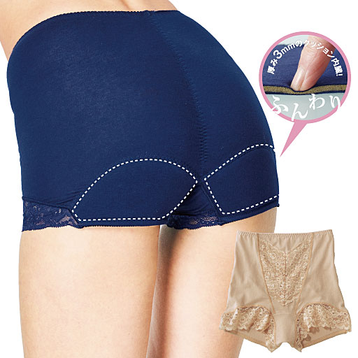 クッションショーツ セシール Cecile クッションショーツ セシール Cecile