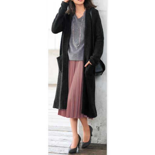 ロングコーディガン セシール Cecile ロングコーディガン セシール Cecile