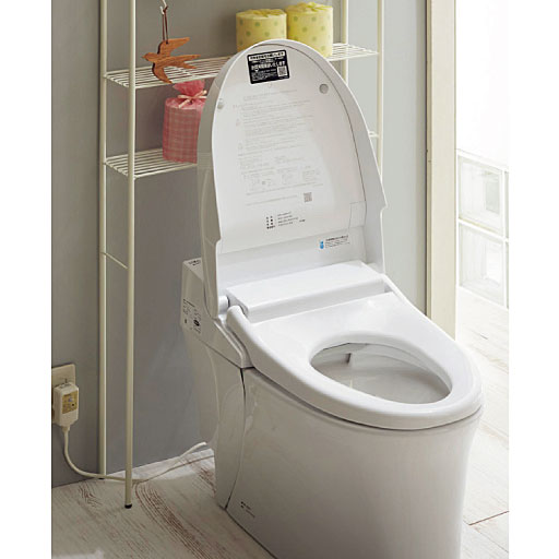 トイレの後ろを有効活用 トイレラック セシール Cecile トイレの後ろを有効活用 トイレラック セシール Cecile