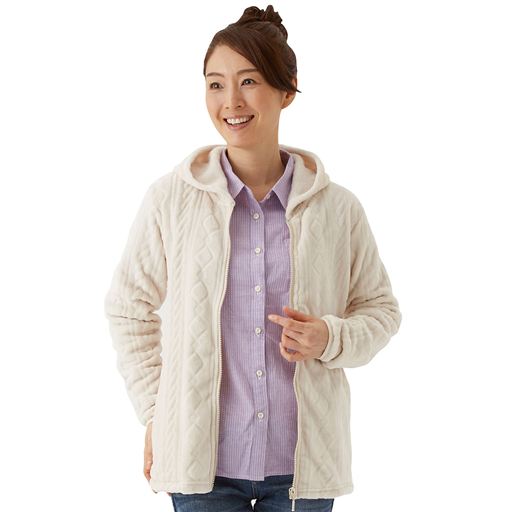 毛布でつくったふわふわパーカー セシール Cecile 毛布でつくったふわふわパーカー セシール Cecile