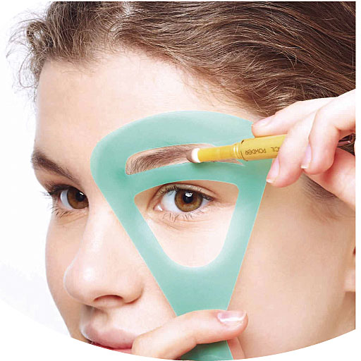 なぞるだけアイブロウガイド3種セット セシール Cecile