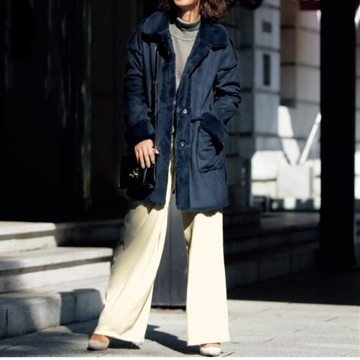 フェイクムートンコート セシール Cecile