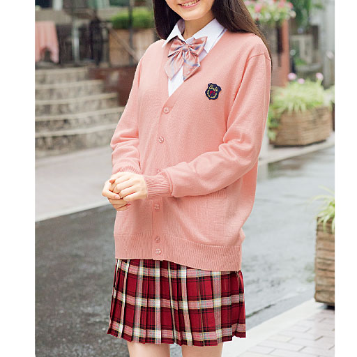 ロイヤリティフリー制服 カーディガン ピンク 最高の花の画像 ロイヤリティフリー制服 カーディガン ピンク 最高の花の画像