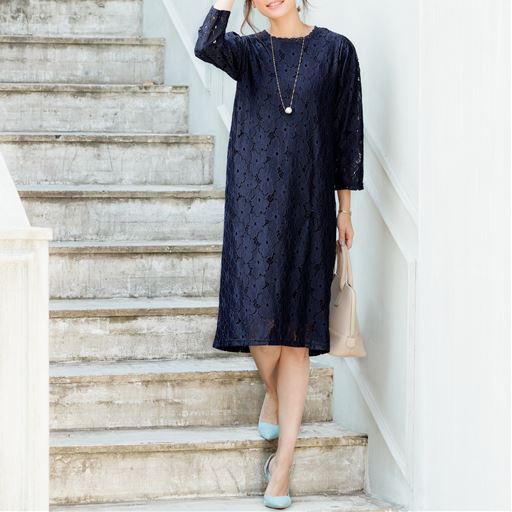 レースワンピース セシール Cecile