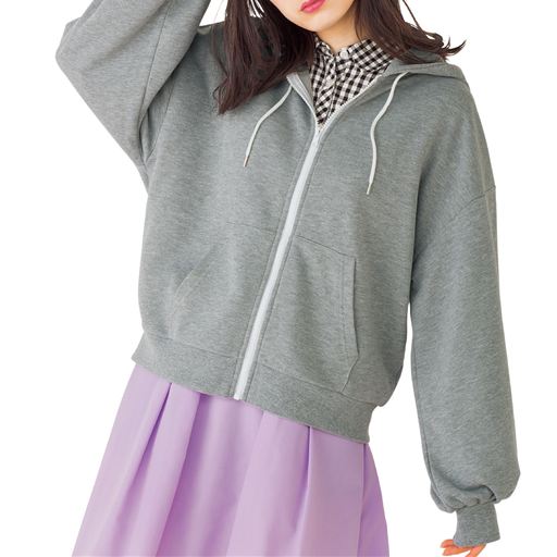 ジップアップパーカー セシール Cecile ジップアップパーカー セシール Cecile